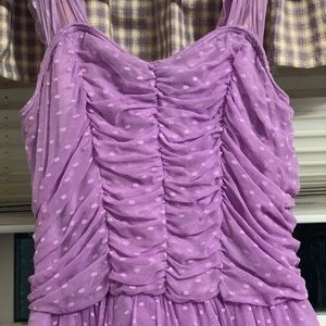 Purple swing like dress